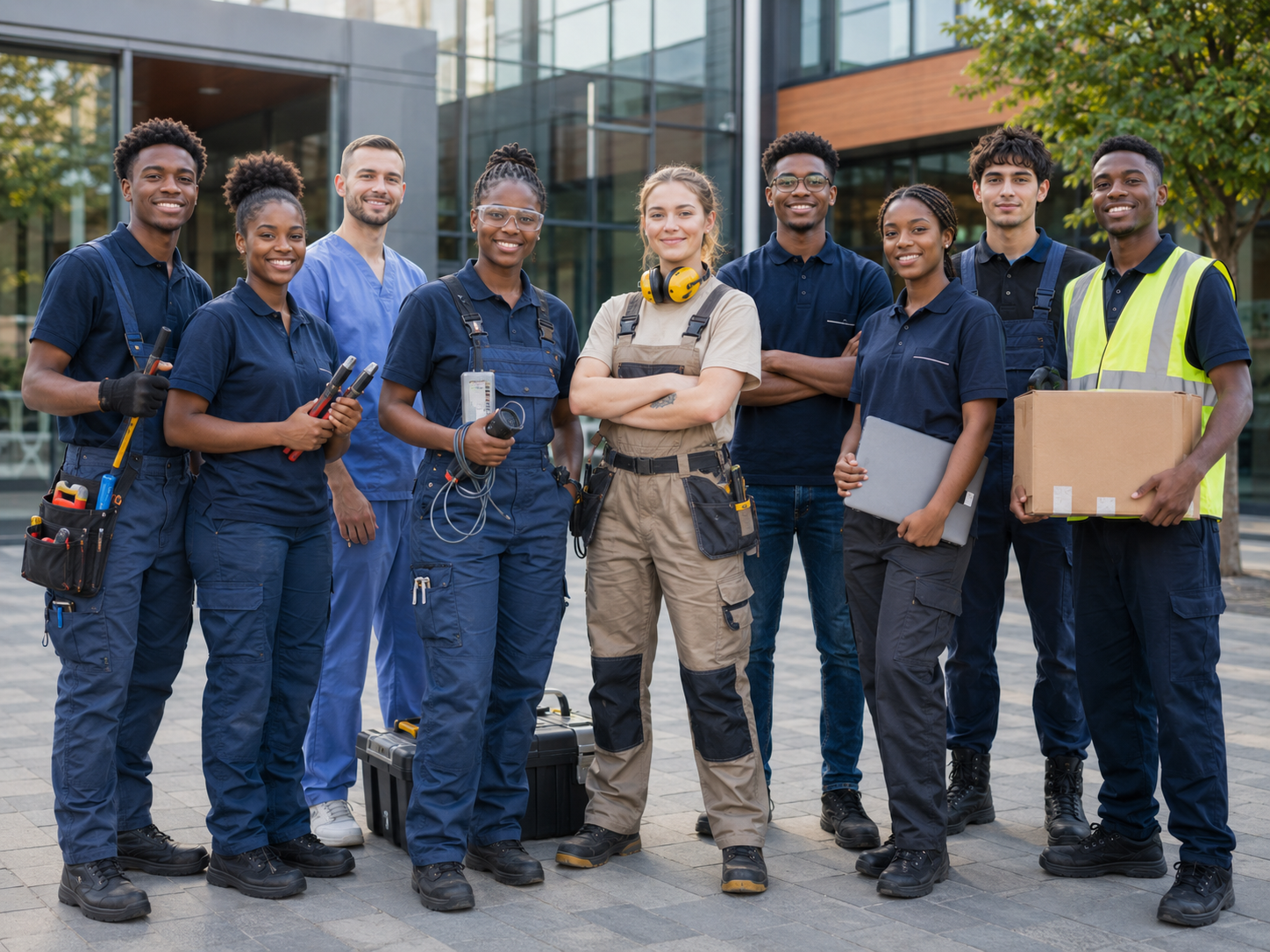 Apprentice with a German training company