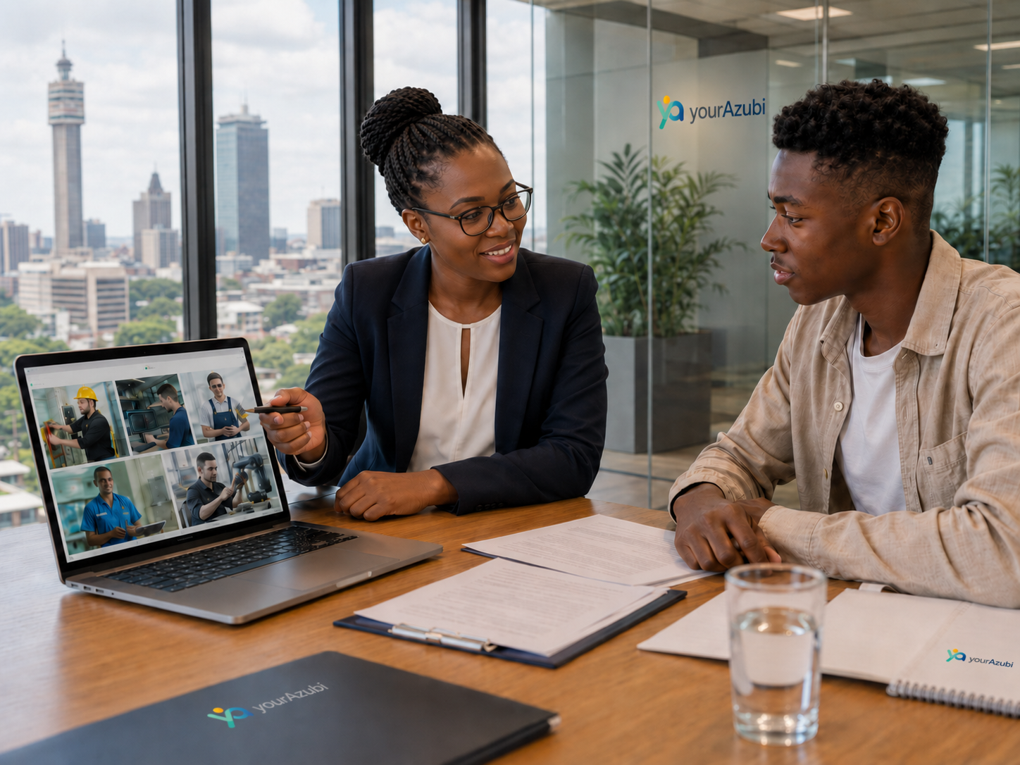 Young talents on their path to an apprenticeship