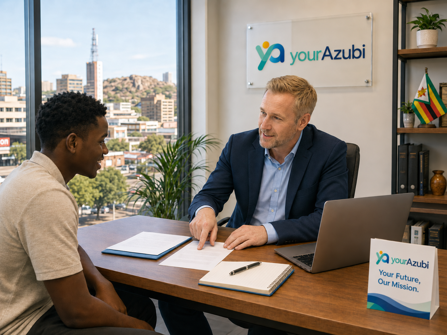 Consultation with a company about targeted candidate search