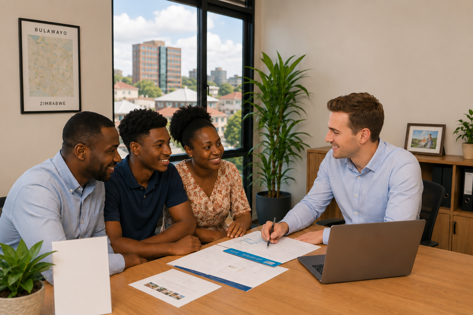 Consultation with an applicant